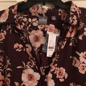 NWT!! New York & Company. Long sleeve blouse.